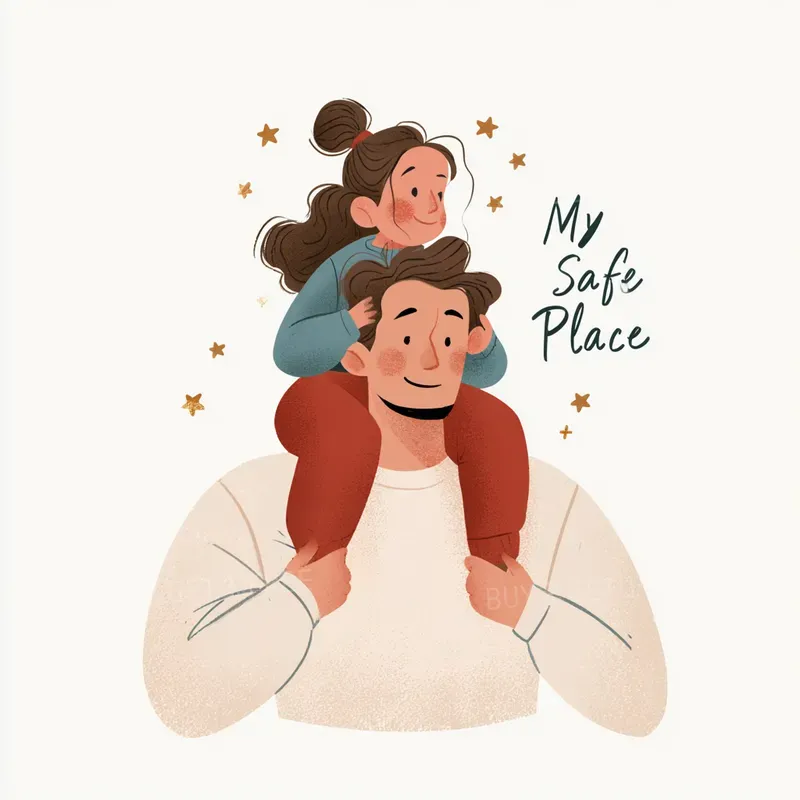 Heartwarming Fathers Day Cliparts