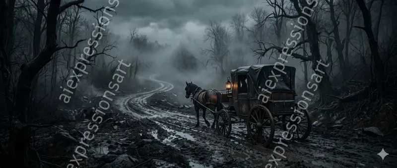 Atmospheric Gothic Scenes