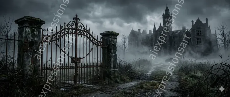 Atmospheric Gothic Scenes