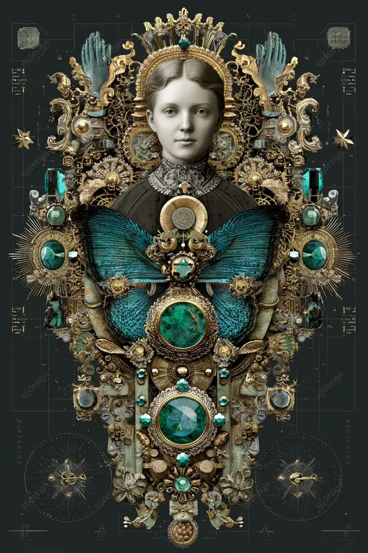 Ornate Alchemy Relic Art Style