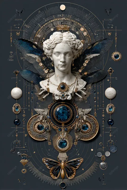 Ornate Alchemy Relic Art Style