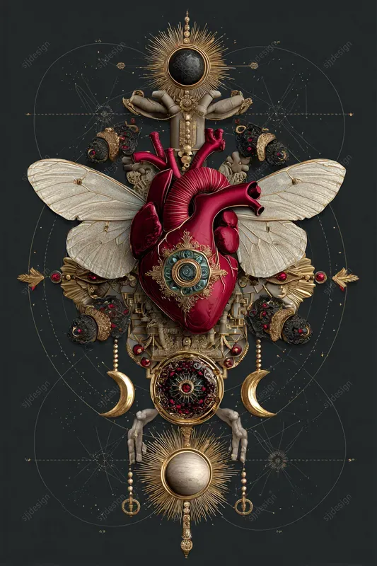 Ornate Alchemy Relic Art Style