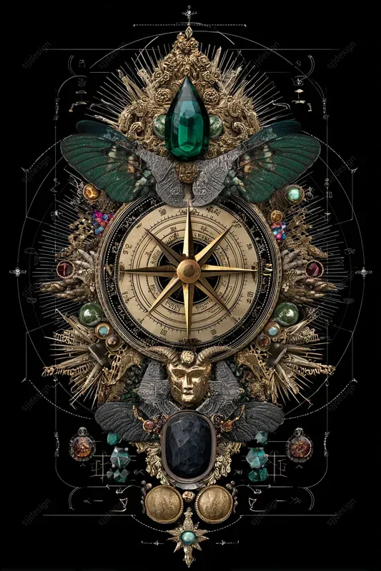 Ornate Alchemy Relic Art Style