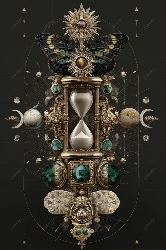 Ornate Alchemy Relic Art Style