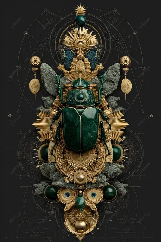 Ornate Alchemy Relic Art Style