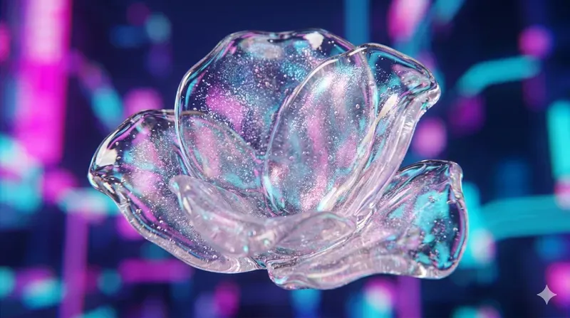 Macro Gelatinous Gold Vaporwave Photos