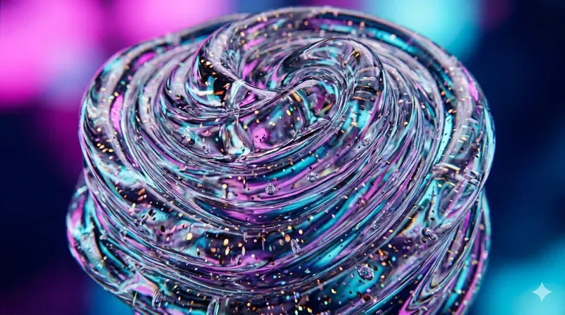 Macro Gelatinous Gold Vaporwave Photos