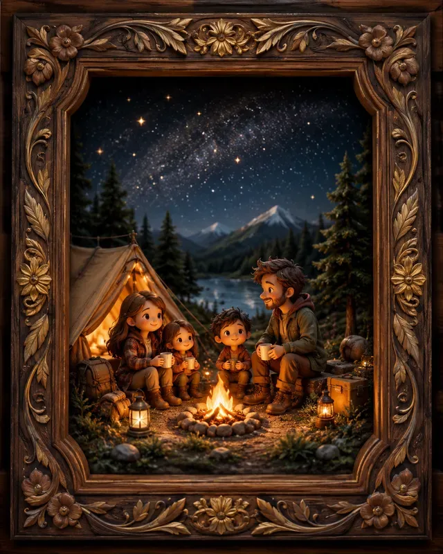 Tiny Memory Frame Creators