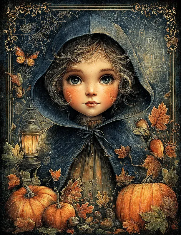 Magical Halloween Junk Journal Ephemera
