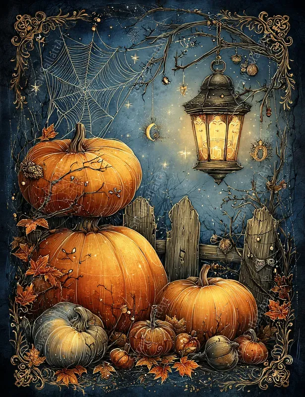 Magical Halloween Junk Journal Ephemera