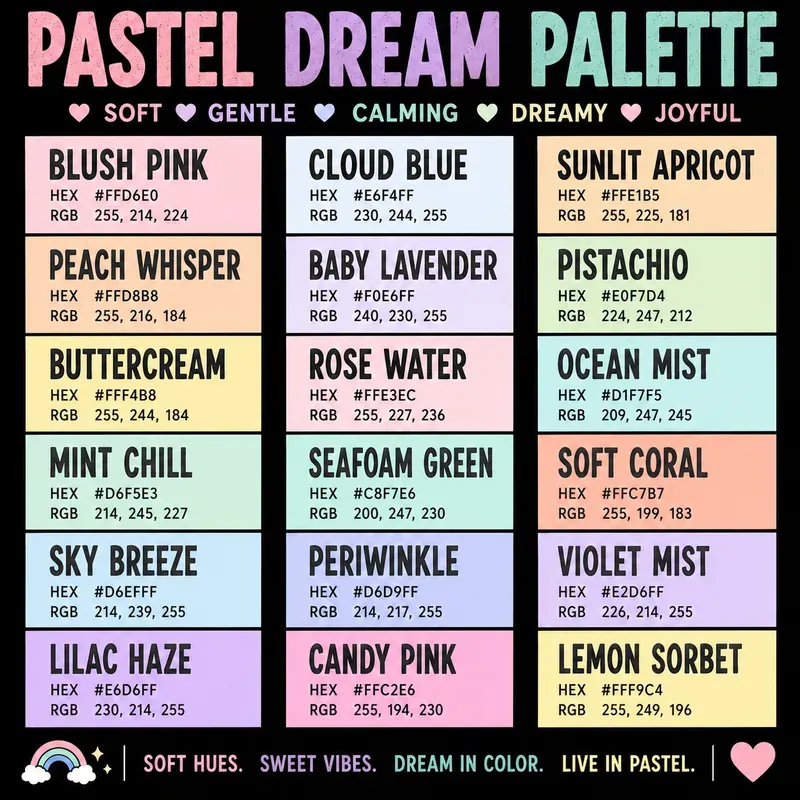 Bold Color Palette Inspiration Boards