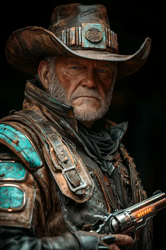 Copperstorm Outlaw Scifi Western Art