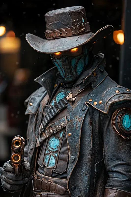 Copperstorm Outlaw Scifi Western Art