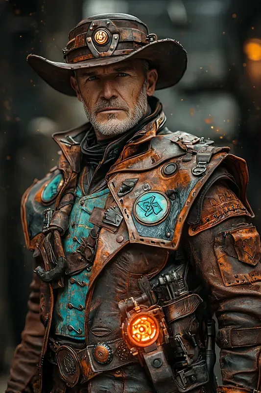 Copperstorm Outlaw Scifi Western Art