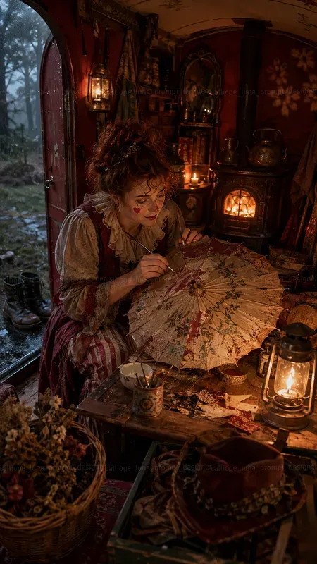 Cozy Clown Caravan Nights