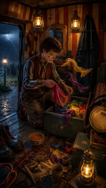 Cozy Clown Caravan Nights