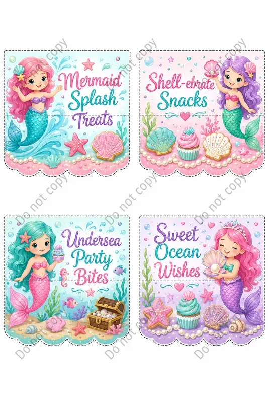Treat Bag Topper Design Sheets