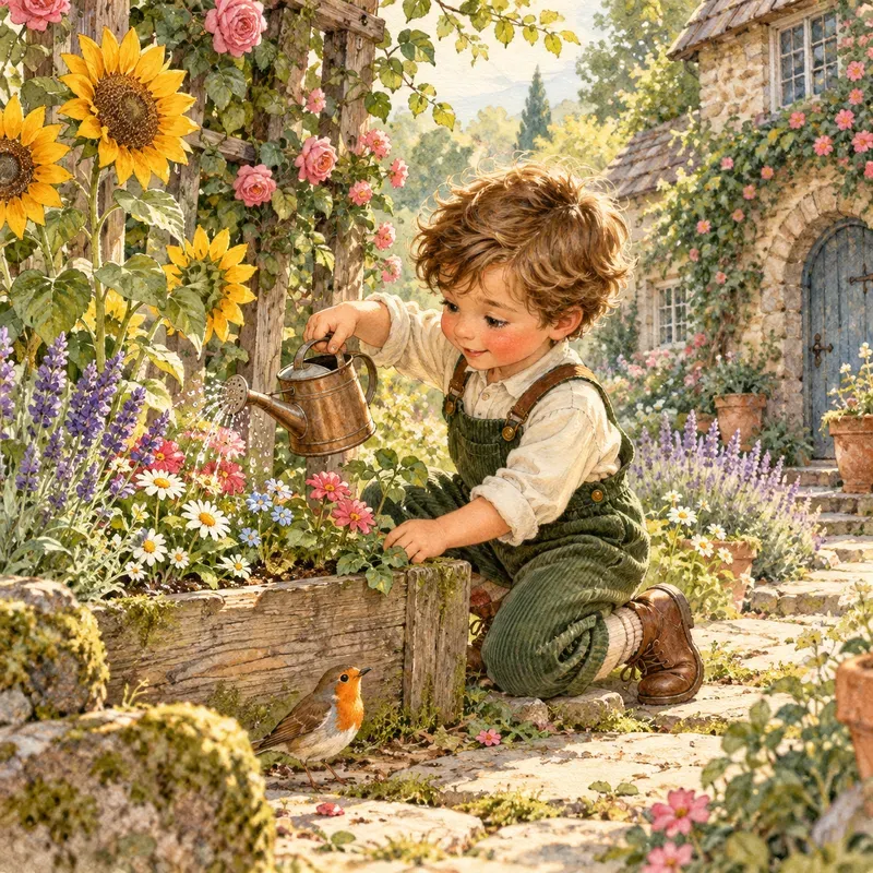 Vintage Storybook Childhoods