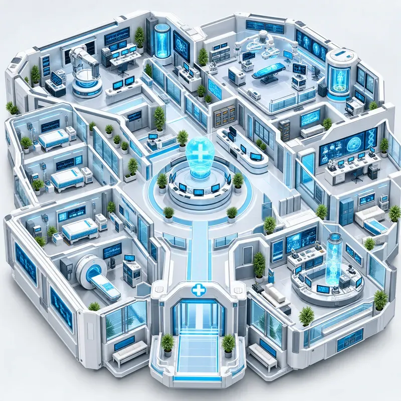 Futuristic Scifi Miniature Worlds