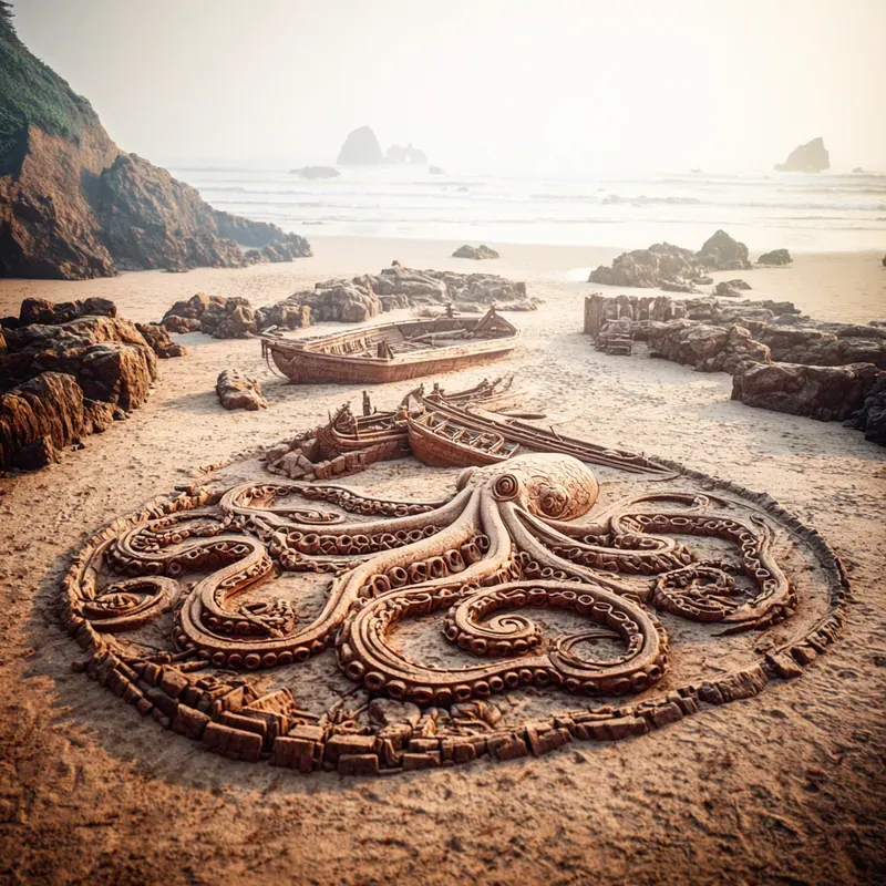 Sand Sculptures Modeling