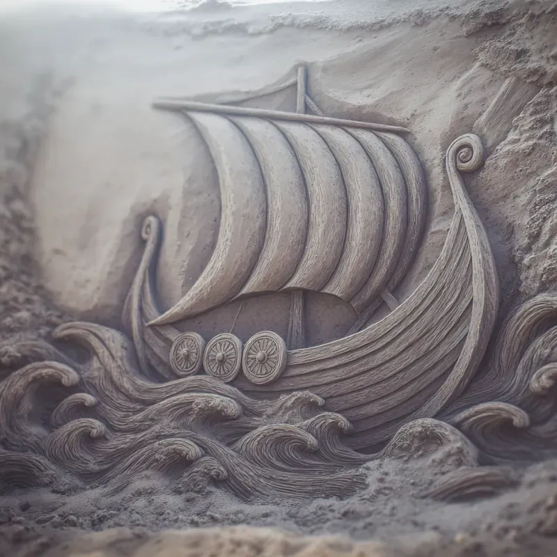 Sand Sculptures Modeling
