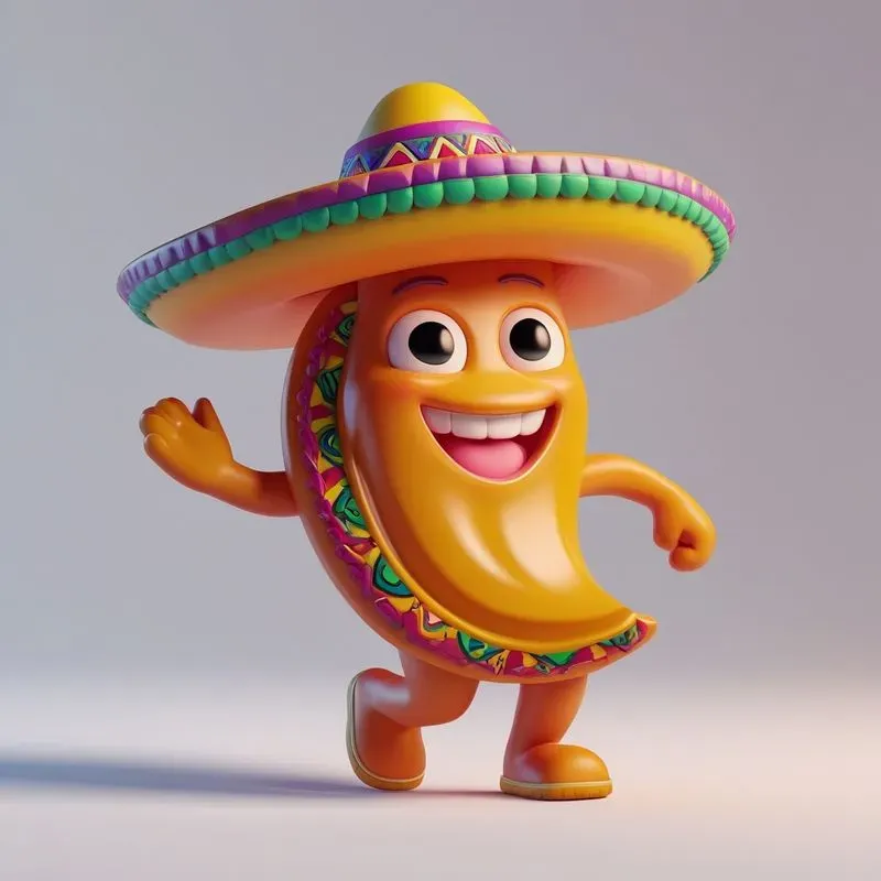 3D Vinyl Merch Street Food Friends