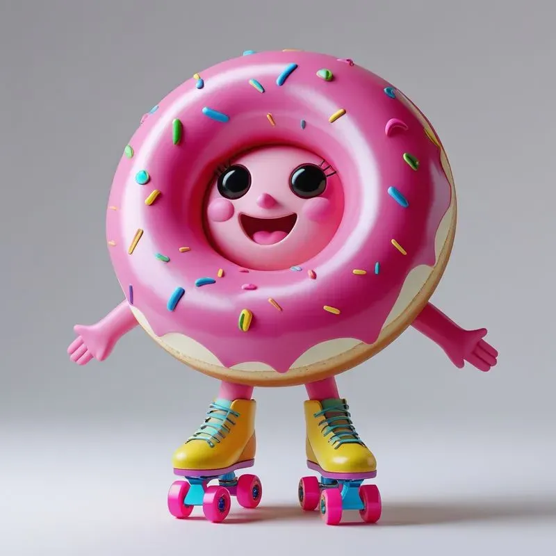 3D Vinyl Merch Street Food Friends