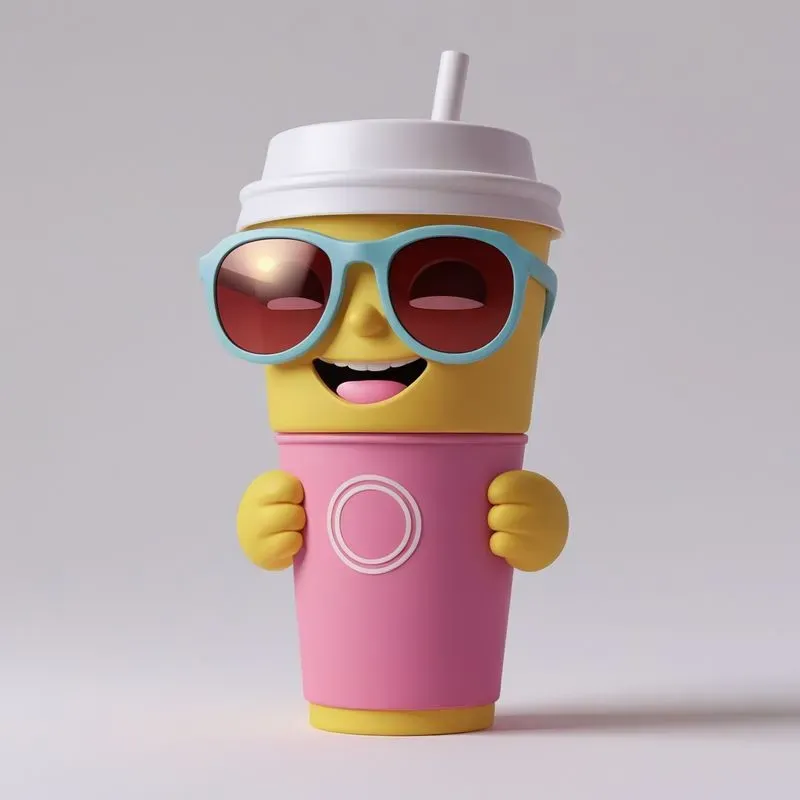 3D Vinyl Merch Street Food Friends