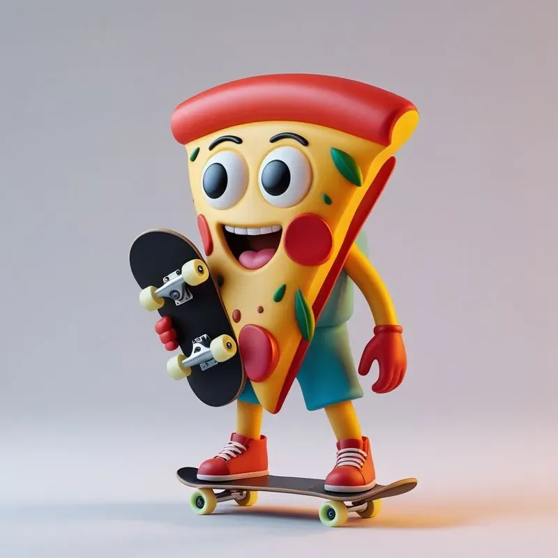 3D Vinyl Merch Street Food Friends