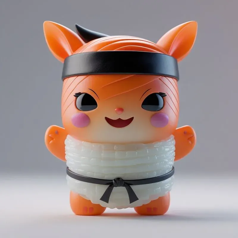 3D Vinyl Merch Street Food Friends