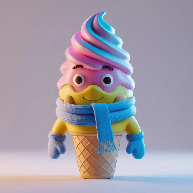 3D Vinyl Merch Street Food Friends