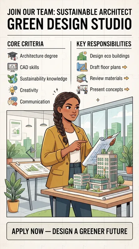 Cartoon Job Vacancy Posters