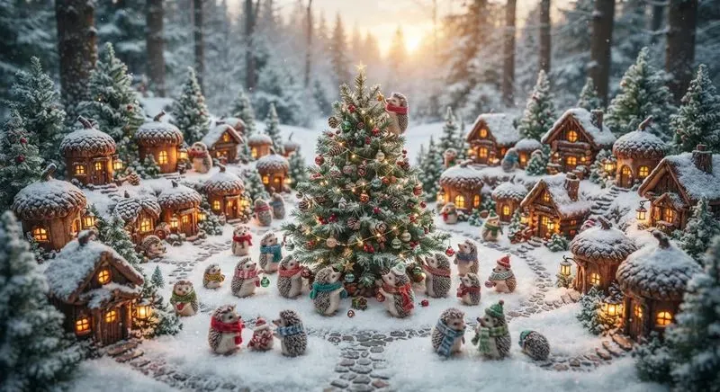 Cozy Tiny Animal Villages
