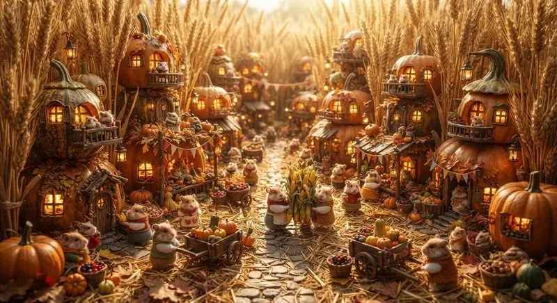 Cozy Tiny Animal Villages
