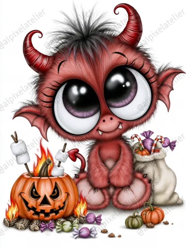 Crazy Cute Halloween Characters
