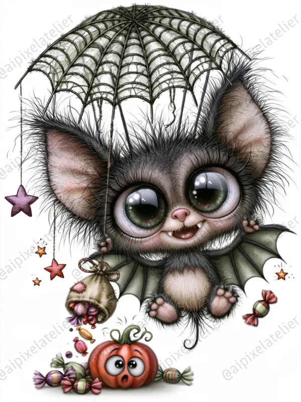 Crazy Cute Halloween Characters
