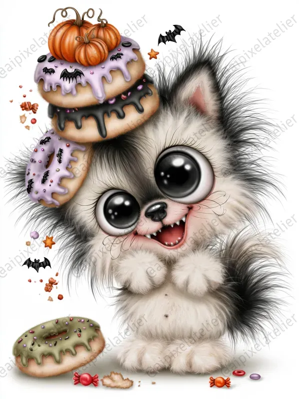 Crazy Cute Halloween Characters