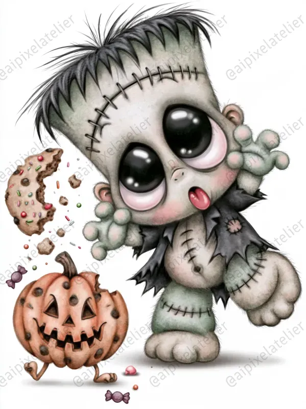 Crazy Cute Halloween Characters