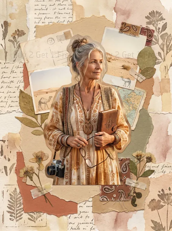 Boho Summer Seniors Junk Journals