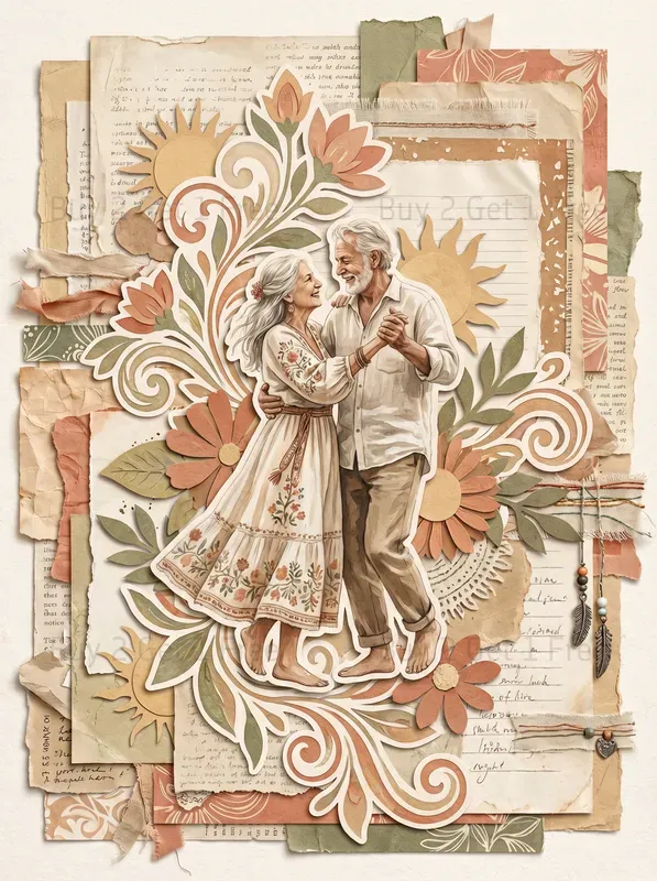 Boho Summer Seniors Junk Journals