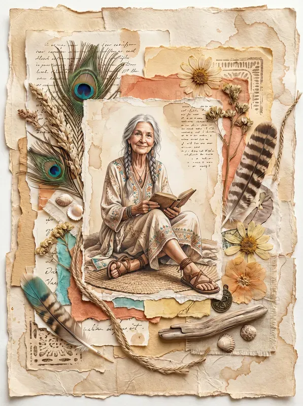 Boho Summer Seniors Junk Journals