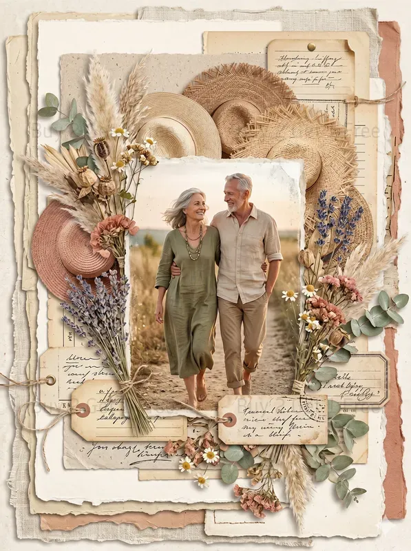 Boho Summer Seniors Junk Journals