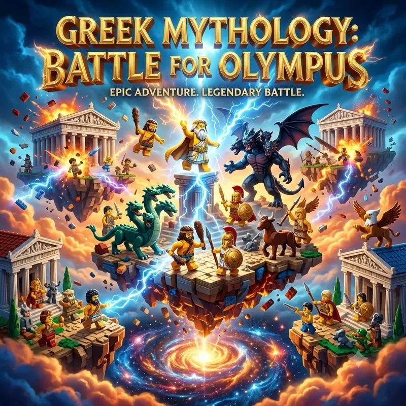 Lego Mythology Movie Posters