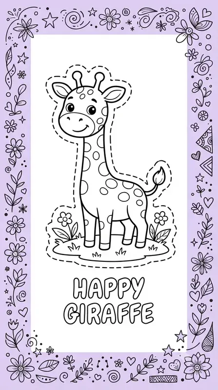 Venerable Kids Coloring Book Pages Art