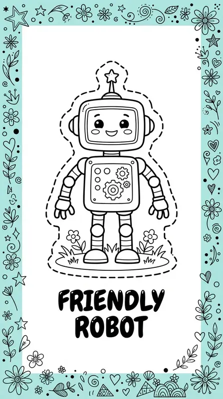 Venerable Kids Coloring Book Pages Art