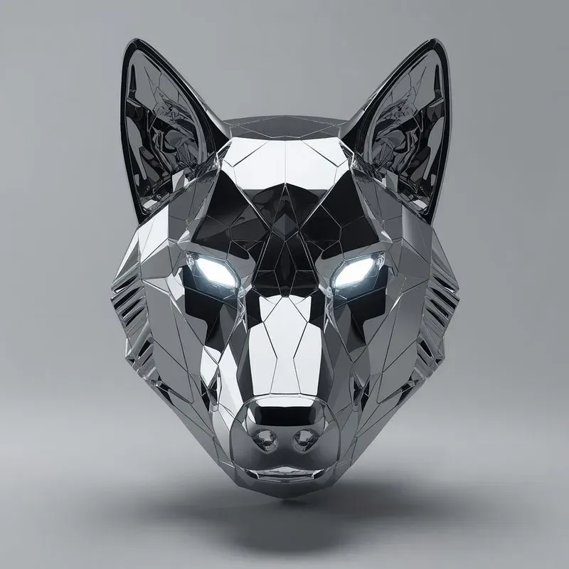 Modern 3D Liquid Chrome UI Icons