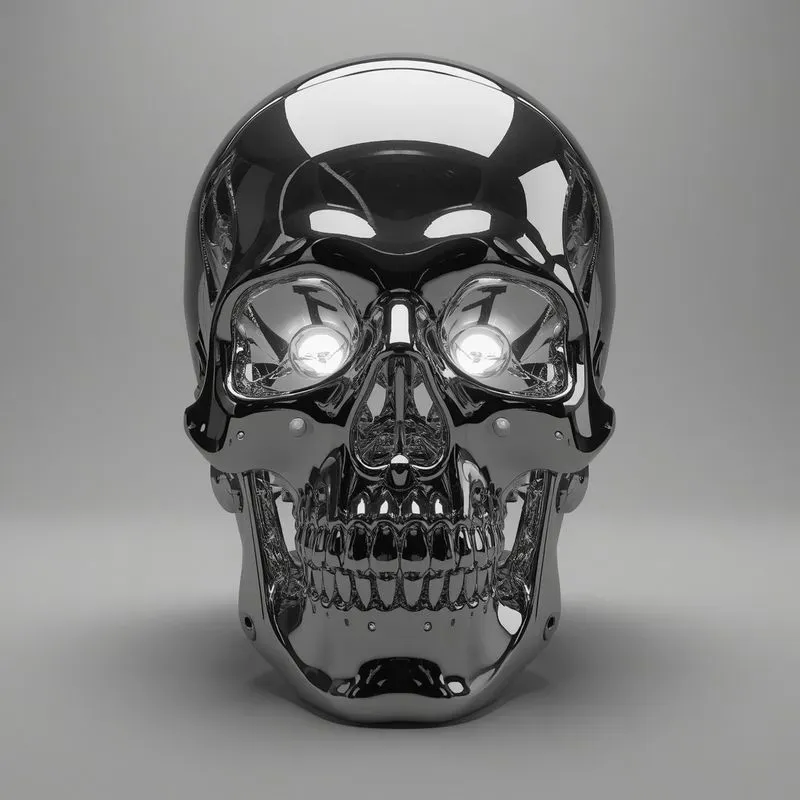 Modern 3D Liquid Chrome UI Icons