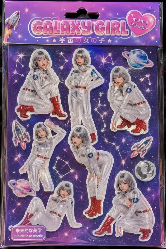 Y2k Purikura Sticker Sheets
