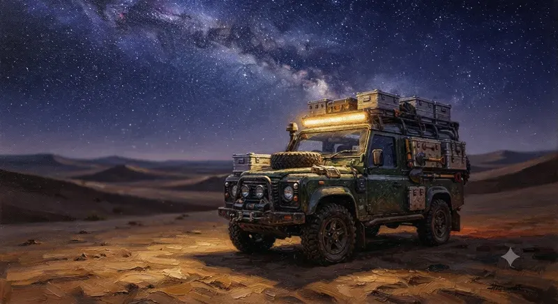 Offroad Adventure Oil Paintings