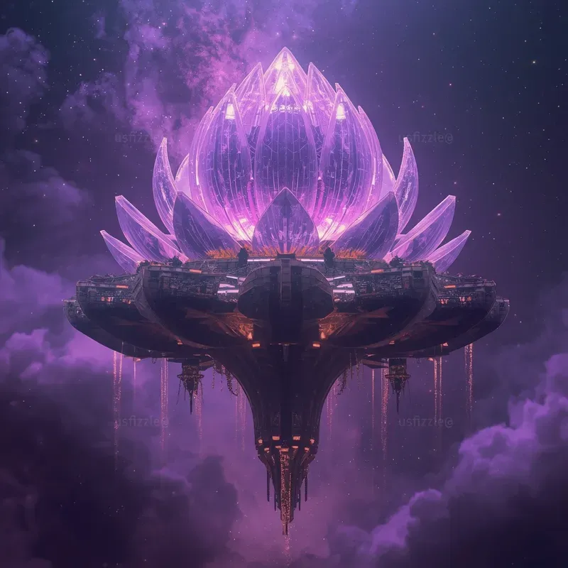 Zerogravity Levitating Arcologies